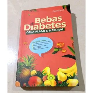 ( OBRAL ) BUKU KESEHATAN KEBUGARAN // BEBAS DIABETES CARA ALAMI DAN NATURAL // ORIGINAL