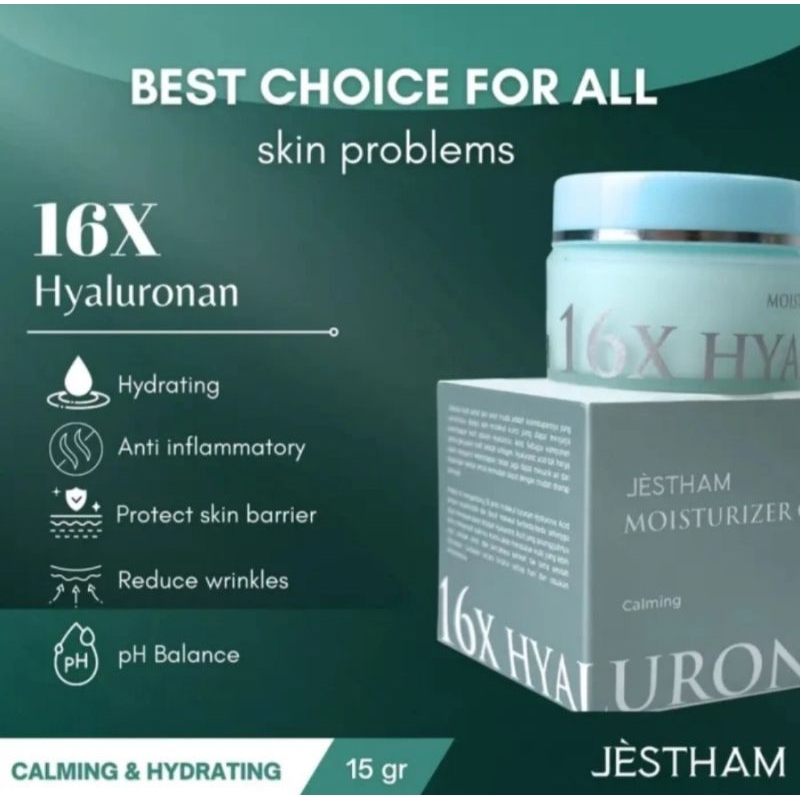 Jual Jestham 16X Hyaluronan Moisturizer | Shopee Indonesia