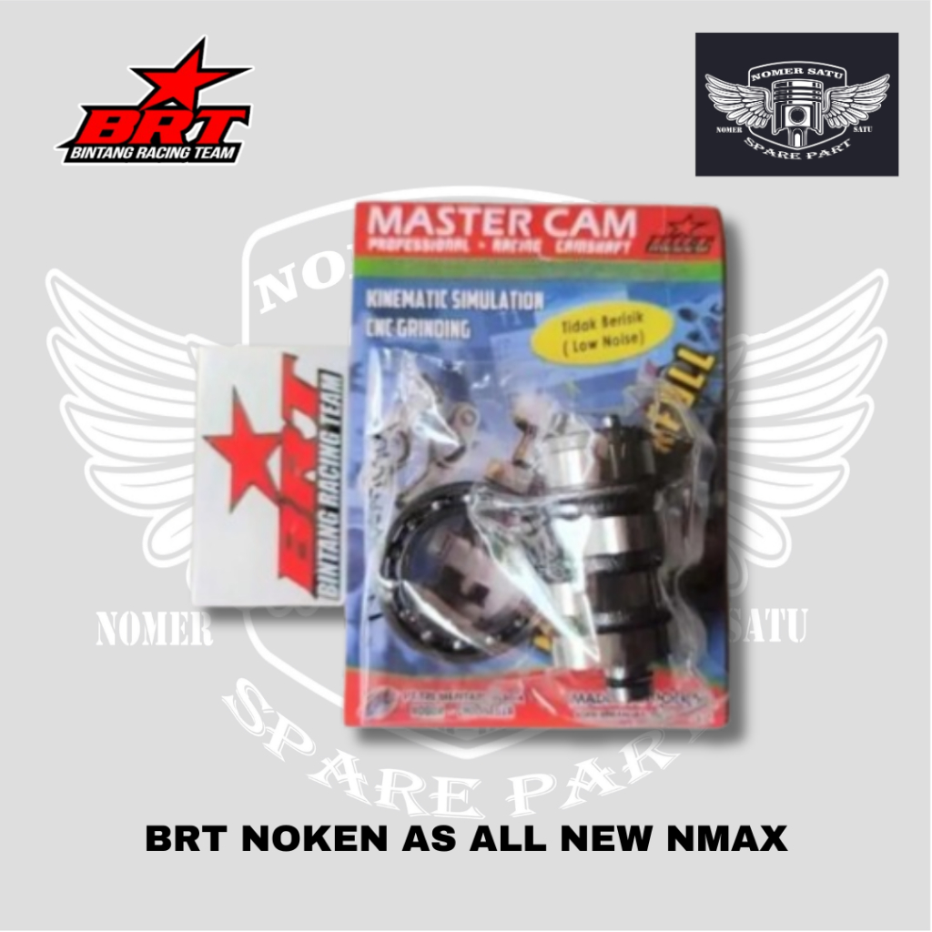 Jual SUPER MASTER CAM BRT NOKEN AS ALL NEW NMAX TIPE TONE UP T1 T2 ...