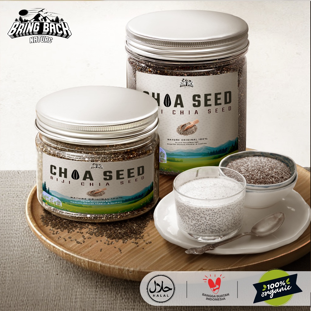 Jual BLACK CHIA SEED 300gr UNTUK DIET DAN ANTIOKSIDAN / BIJI CHIA HITAM ...