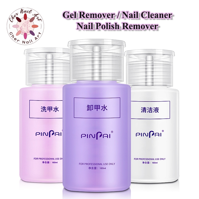 Jual CHER GEL REMOVER / Nail Cleaner / Nail Polish Remover Kapasitas