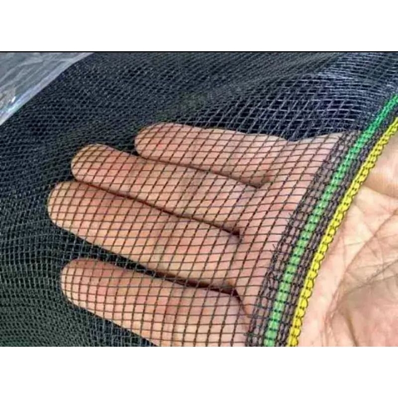 Jual jaring waring 1,2 x 100 keramba ikan pagar kebun 120cm x 100m ...