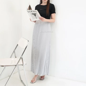 Rok Plisket Mayung Lidi Wavy Rok Plisket Mayung Lidi Rok Mayung Wavy Pleated Skirt