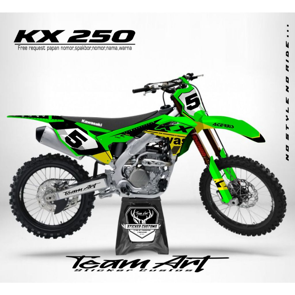 Jual decal full body KX 250 custom | Shopee Indonesia