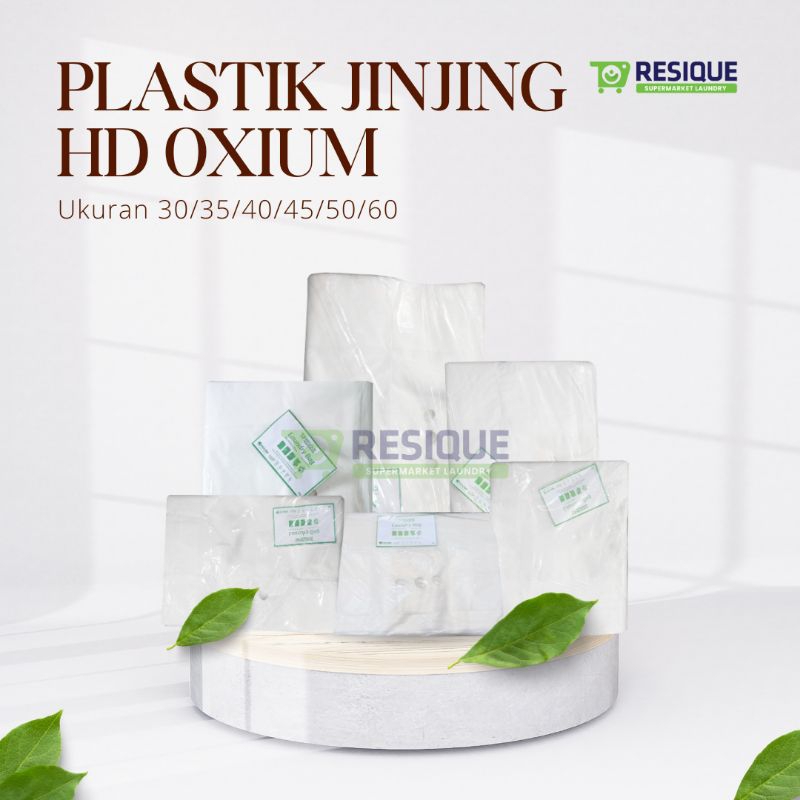 Jual Resique - Plastik Jinjing HD Oxium Laundry | Shopee Indonesia