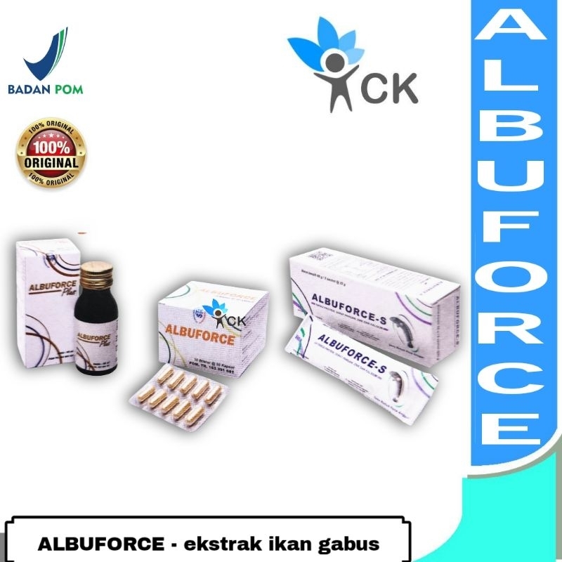 Jual ALBUFORCE kapsul / Plus / Albuforce-S - suplemen kesehatan dan ...