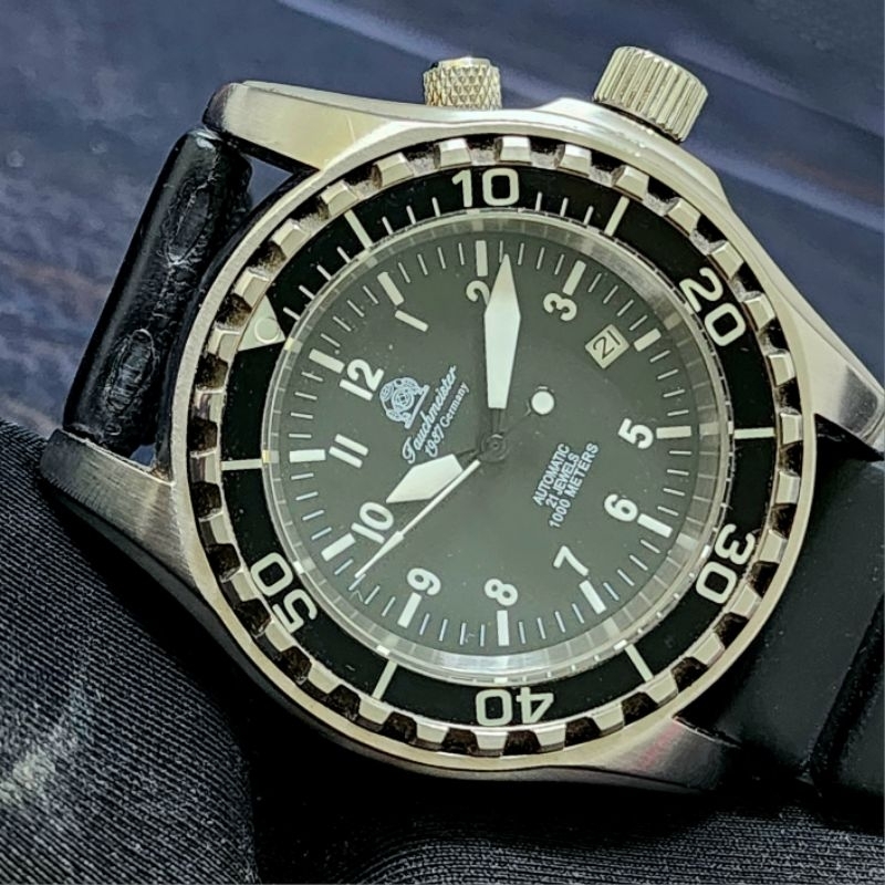Tauchmeister 1937大型時計 20bar 防水（Jual Jam tangan Diver 