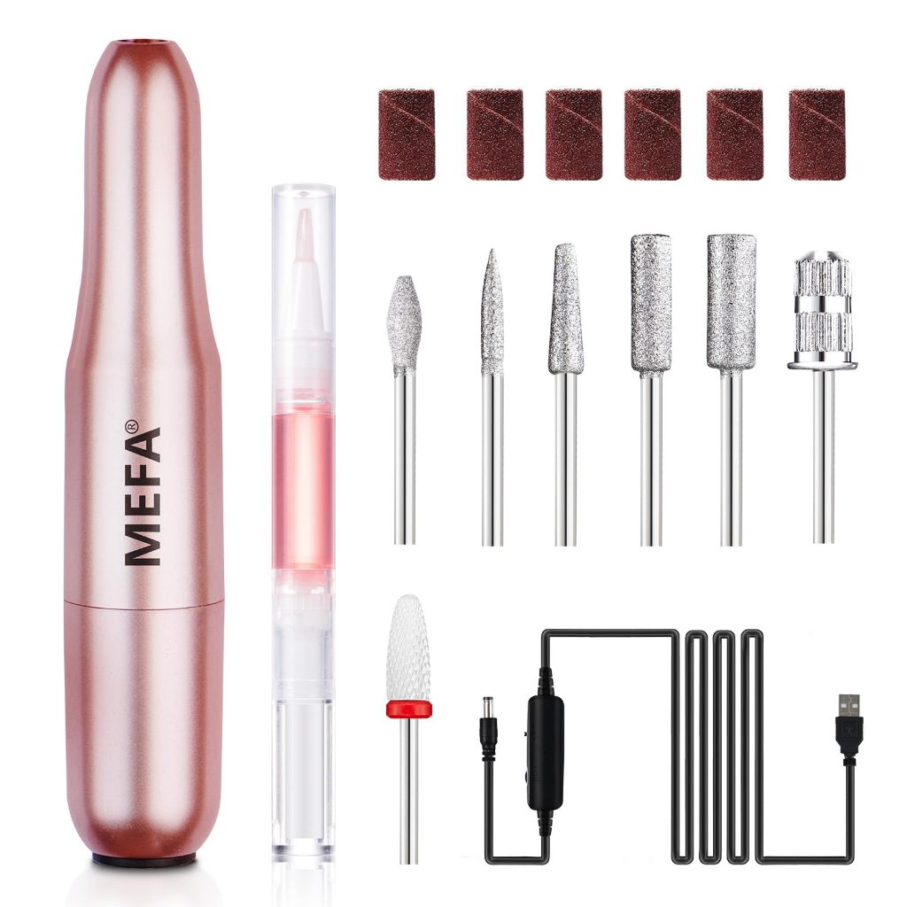 Jual Modelones Nail Drill, 16 PCS Kit Electric Nail Drill with Nail ...