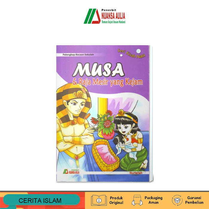 Jual Musa & Raja Mesir yang Kejam (pelengkap bacaan sekolah) | Shopee ...