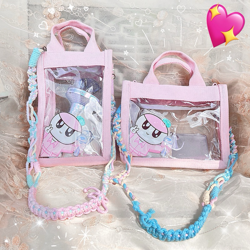 Jual TAS PVC 2 in 1 KONSER TRANSPARAN CONCERT BAG KPOP | Shopee Indonesia