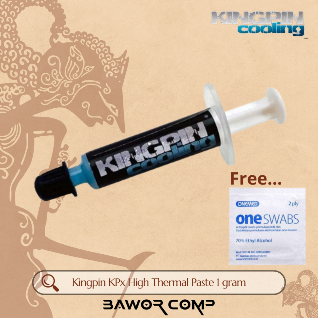 Jual Kingpin KPx High Performance Thermal Paste 1 gram | 100% Original ...