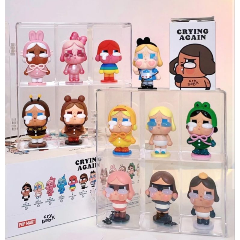 Jual CRYBABY Crying Again Series Figures Original Pop Mart | Shopee ...