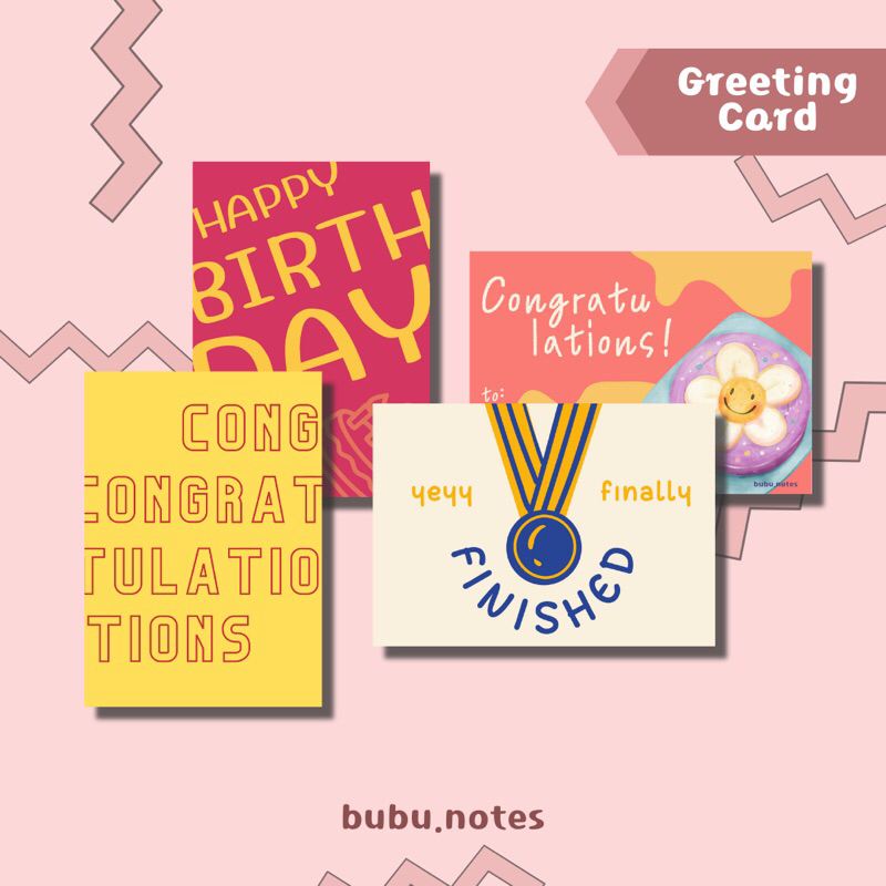 Jual Kartu Ucapan | Greeting Card | Birthday Card | Postcard ...