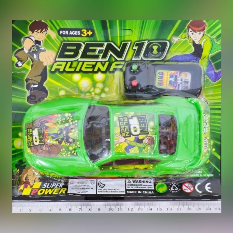 Jual Super Power WY7801 RK Mainan Anak Mobil Balap Ben 10 Remot