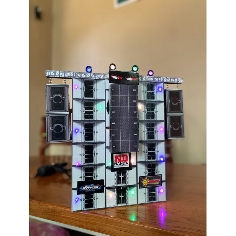 Jual miniatur sound nanda audio bluetooth 15sub 6 lowpack | Shopee ...