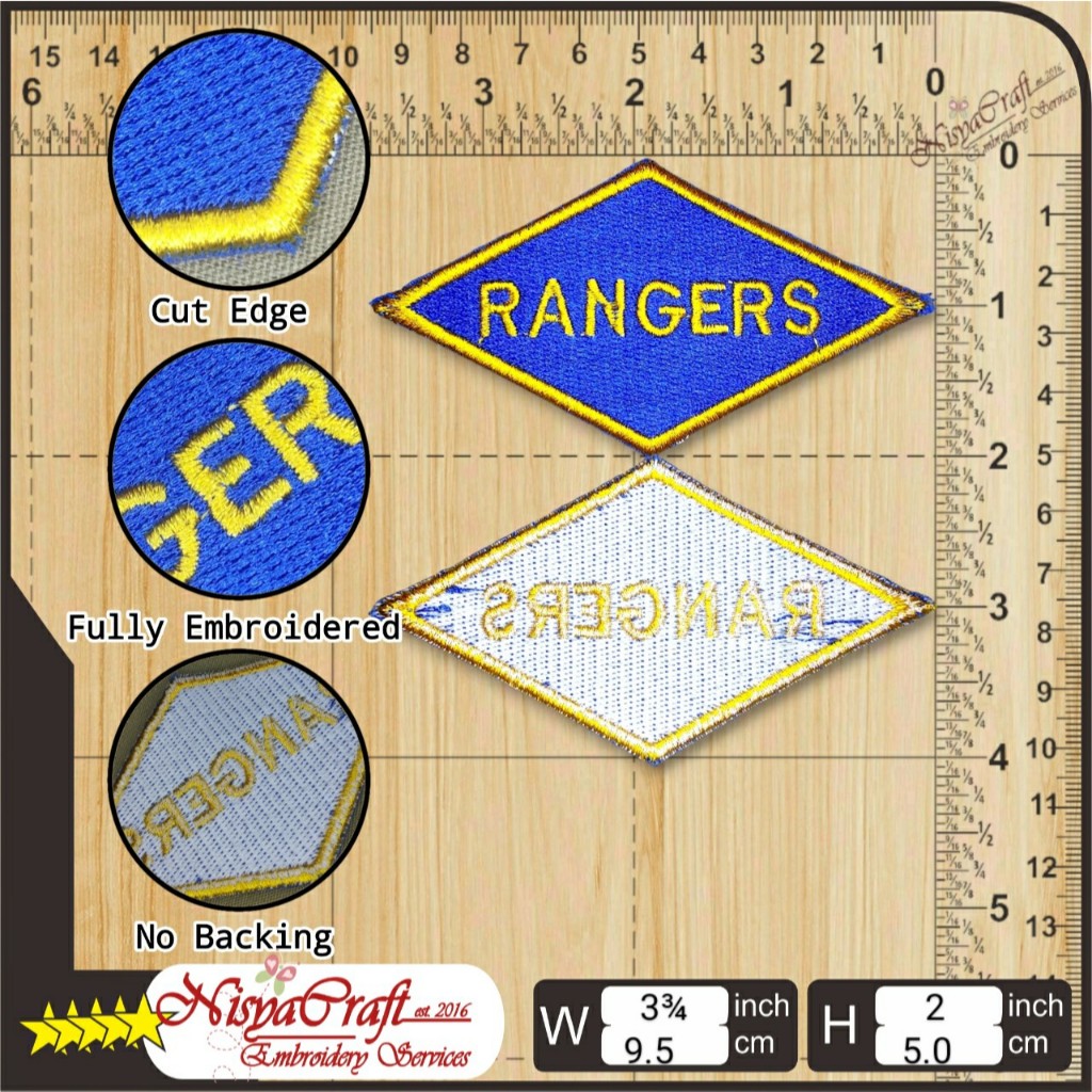 Jual NCEP0101-0081 US Army Rangers Ranger Division WWII WW2 | Shoulder ...