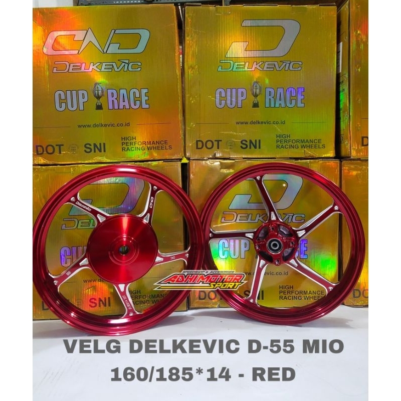 Jual VELG DELKEVIC D-55 MIO /M3 160/185-14 | Shopee Indonesia
