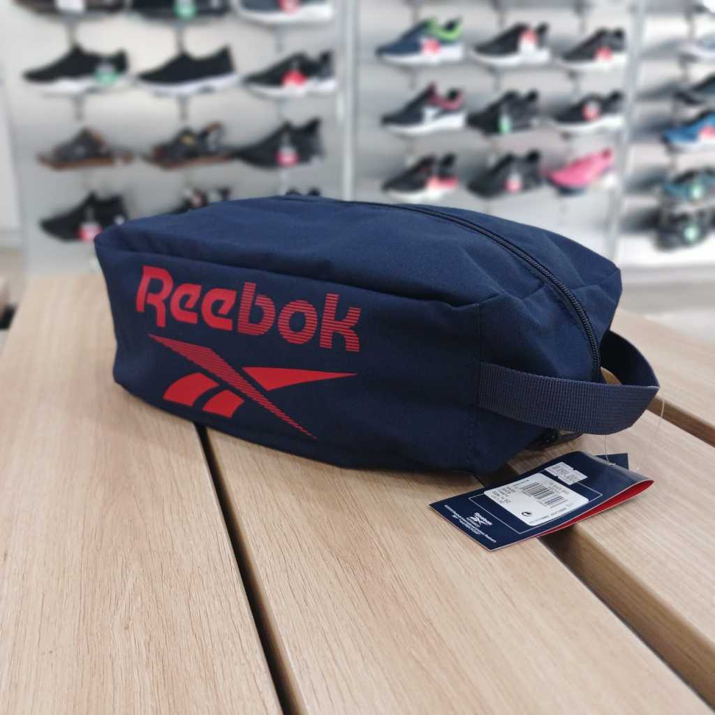 Jual Tas Sepatu - REEBOK Training Essential Shoebag - Black /Navy ...