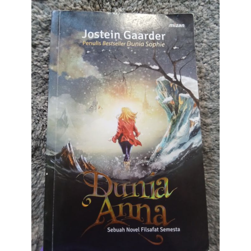 Jual Dunia Anna#Jostein Gaarder#Novel Filsafat#Mizan#Buku Bekas#Sastra ...