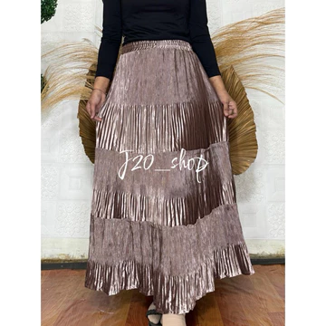 Rok Plisket Beludru Import Rimpel Rok Plisket Beludru Umpak Rok Plisket Bludru Rimpel Rok