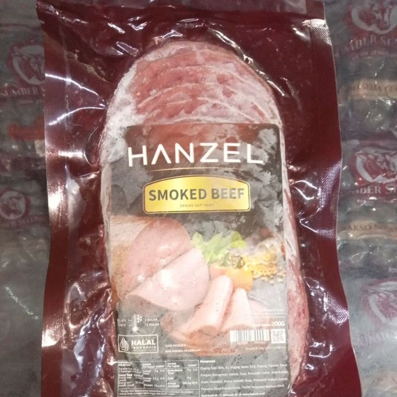 Jual Hanzel smooke beef 200gr | Shopee Indonesia