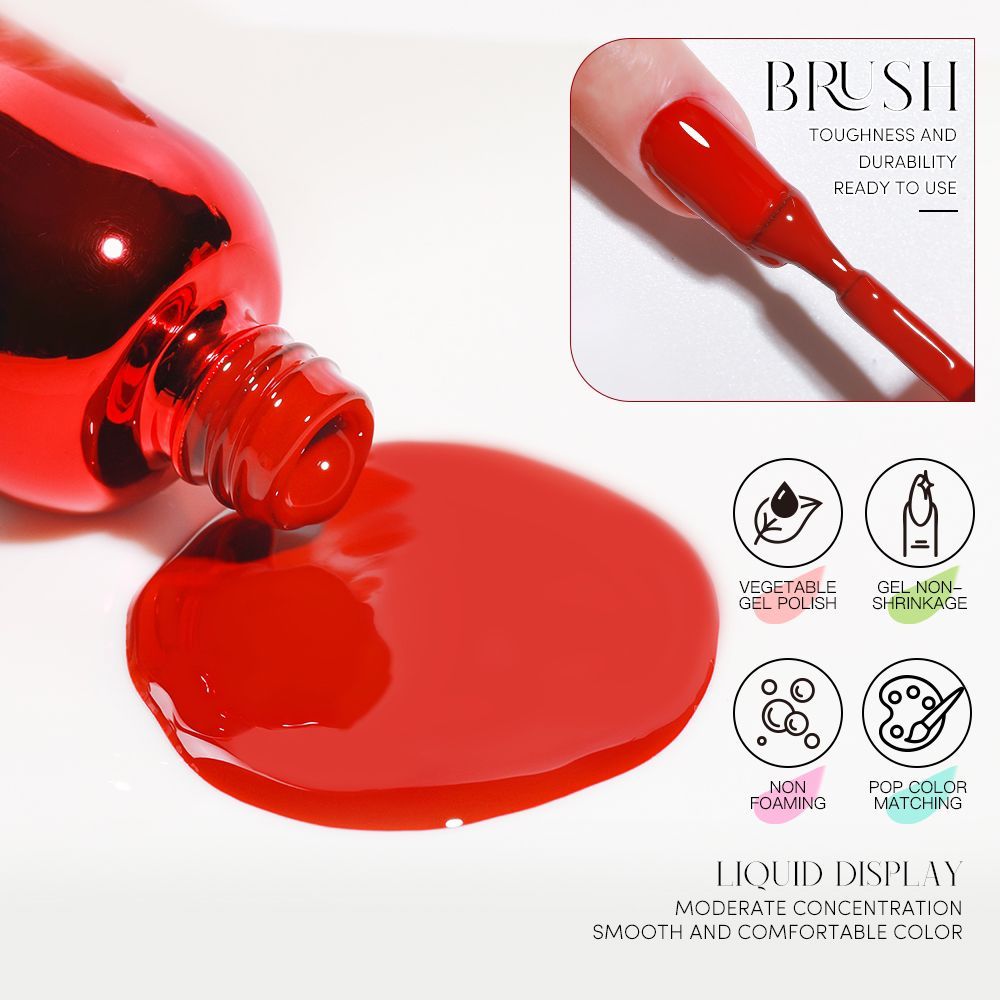 Jual AS GEL PLA CLASSIC RED WATERY CAT EYE SERIES GEL POLISH / KUTEK ...