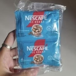 Jual Nescafe Ice Roast kopi instant Americano coffee bag sachet ( isi ...