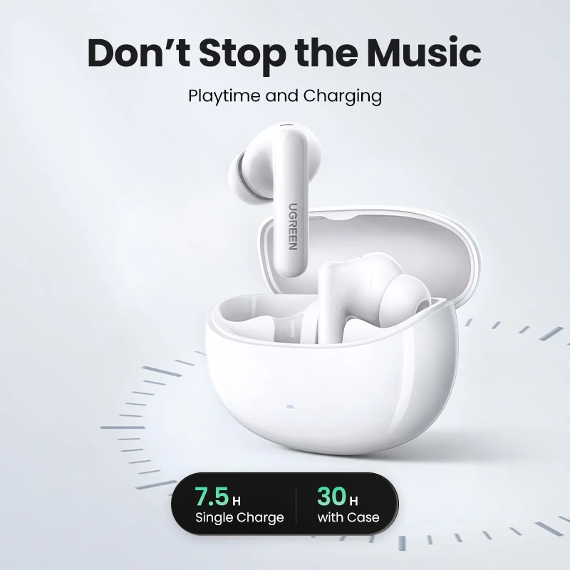 UGREEN Premium HiTune T3 Pro Earphone TWS Wireless Bluetooth 5.4 Active Noise-Cancelling 35725