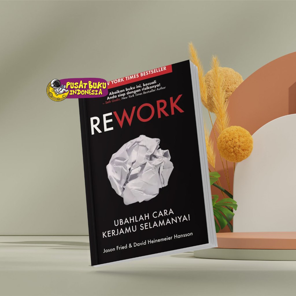 Jual Buku Motivasi Bisnis Rework New York Times Best Seller | Shopee ...