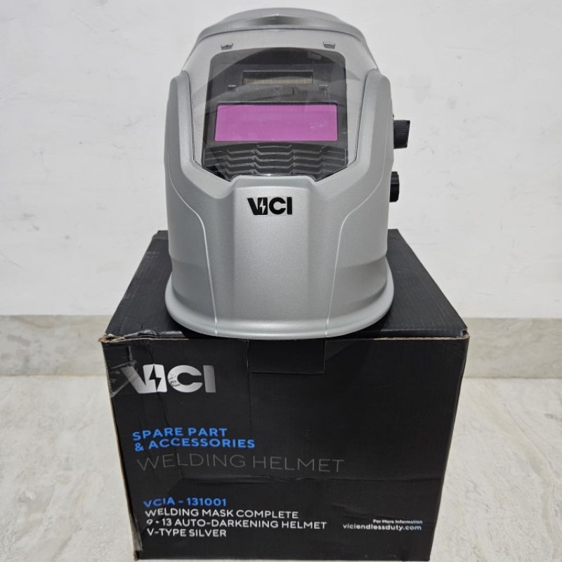 Jual Helm Kedok Las Otomatis VICI VCIA-131001 Welding Helmet Putra Inti ...
