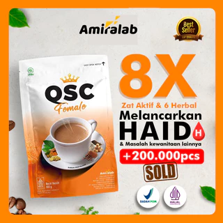 AMIRALAB QSC FEMALE Obat Pelancar Haid Menstruasi Siklus Wanita 100gr
