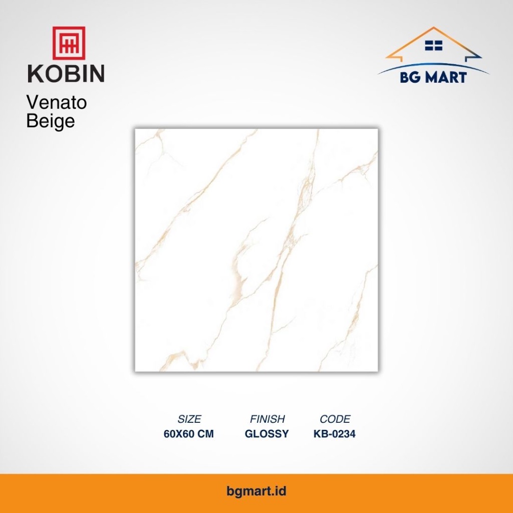 Jual KOBIN Keramik Lantai 60x60 Venato Beige KW A | Shopee Indonesia
