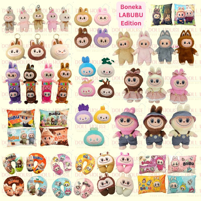 Jual Boneka Viral Labubu / Gantungan Kunci Labubu Viral / Boneka LABUBU ...