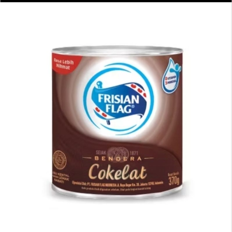 Jual Frisian flag SKM coklat kaleng 370gr | Shopee Indonesia