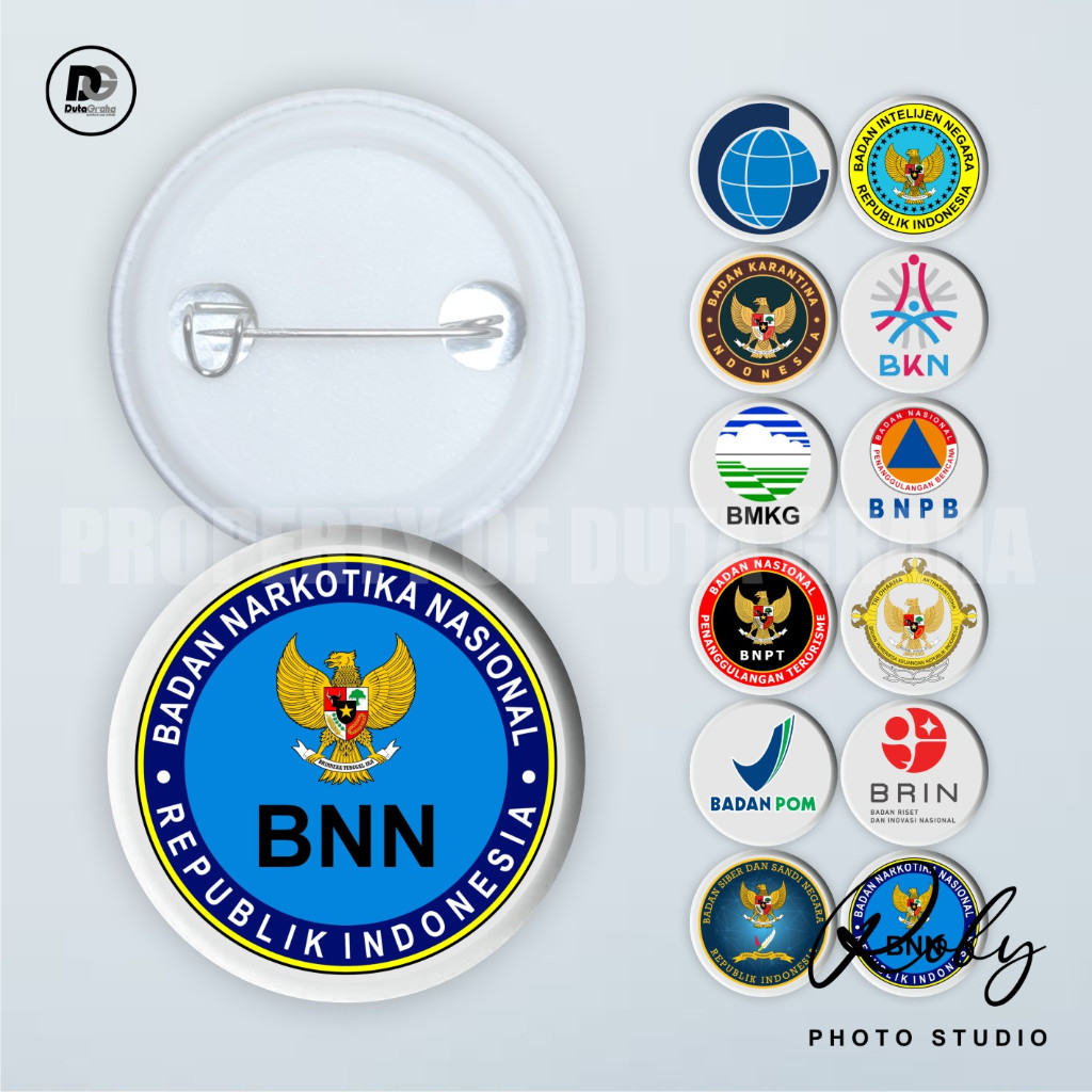 Jual [PIN PRESS] BADAN NEGARA RI Pin Bros Aksesoris Souvenir DINAS ...
