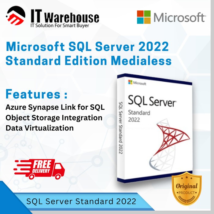 Jual Microsoft SQL Server 2022 Standard Edition | Shopee Indonesia