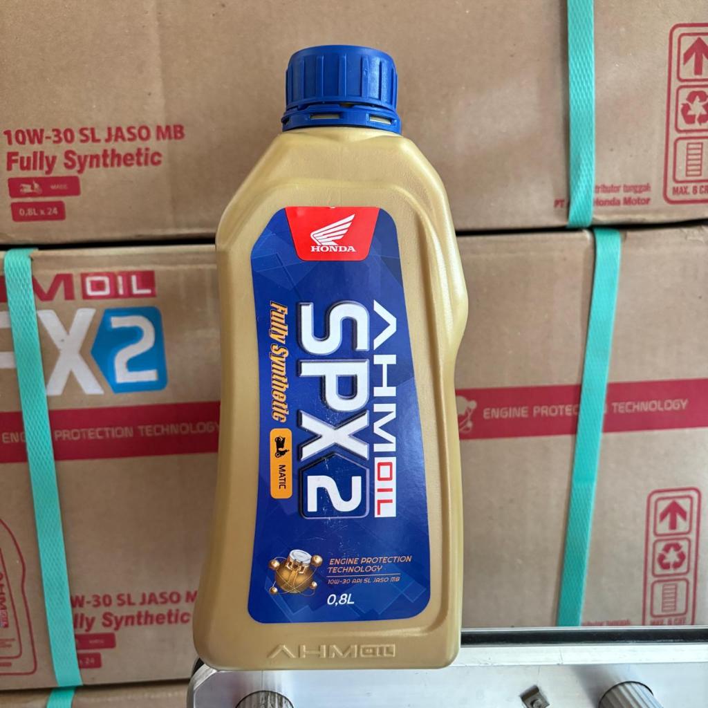 Jual AHM SPX2 0.8L 10W30 FULLY SYNTHETIC OLI MOTOR METIK HONDA | Shopee ...