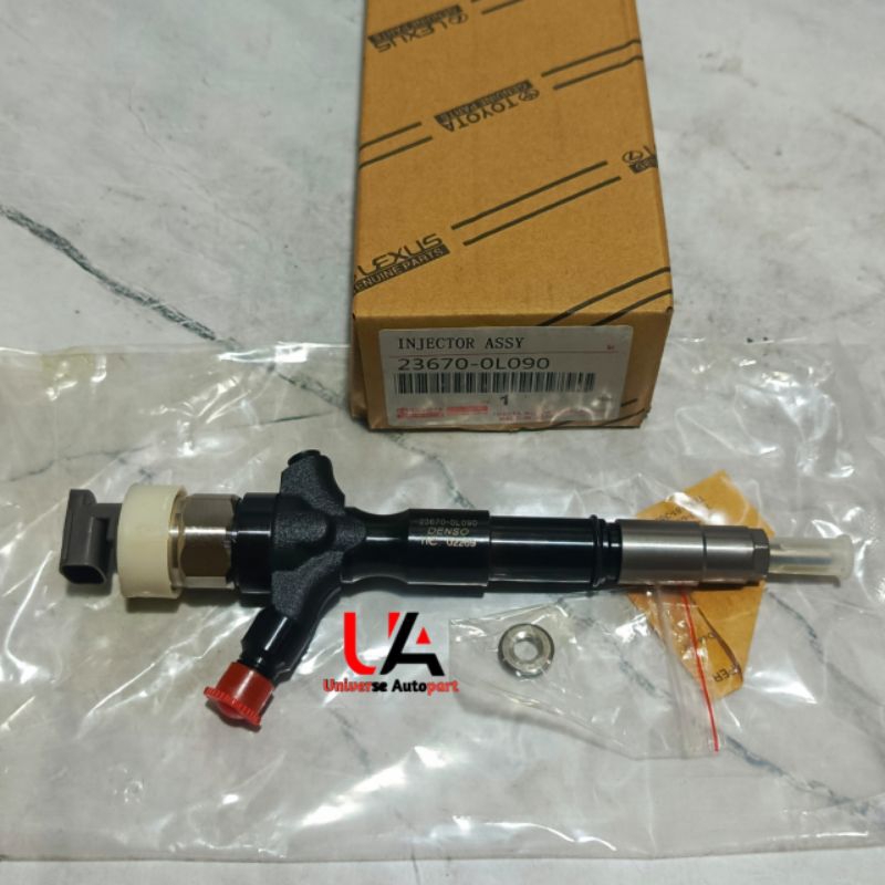 Jual Nozzle Injector Assy Hilux Vigo / HILUX 2,5 DIESEL 23670-0L090 ...