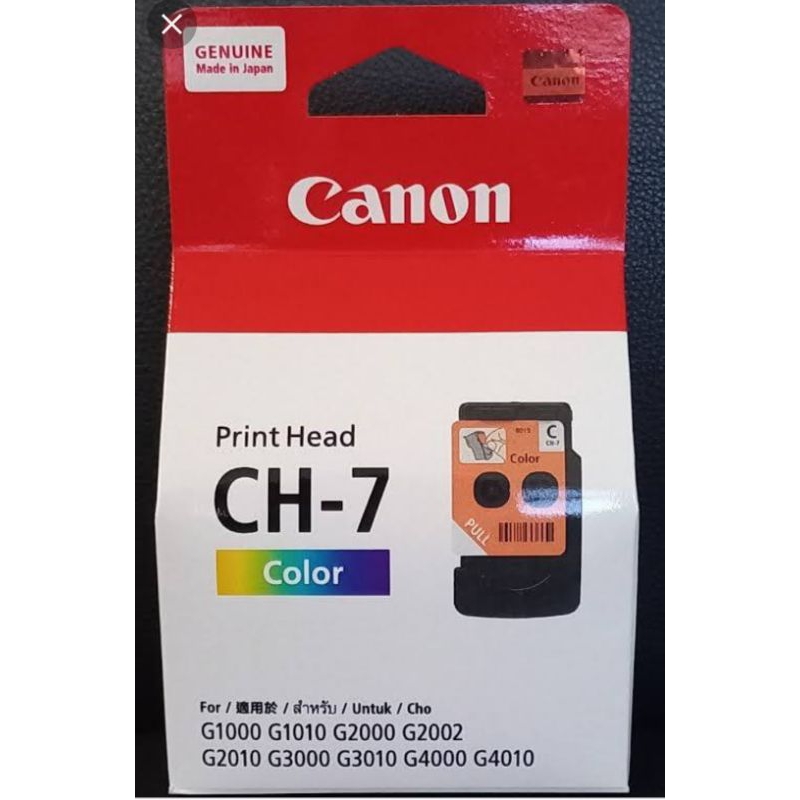 Jual PRINTHEAD CANON CH-7 UNTUK PRINTER SERIES G1000,G1010,G2000,G2010 ...