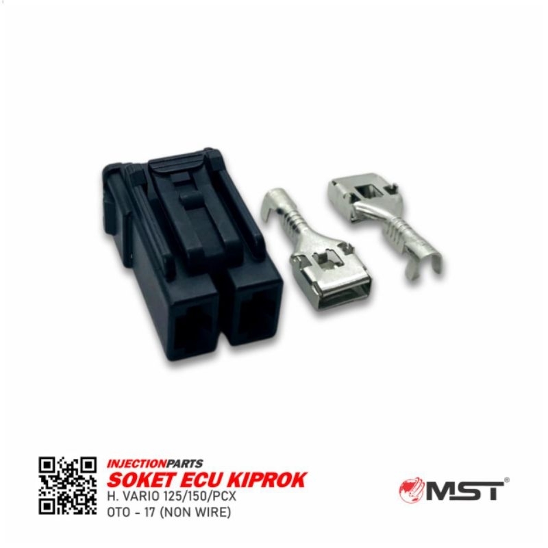Jual soket ecu power 2 pin vario 150 vario 125 soket relay ke bagian ...