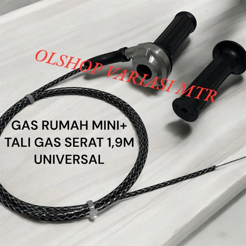 Jual GAS SPONTAN RM MINI ALUMINIUM SET TALI GAS SERAT 1,9meter SEMUA ...
