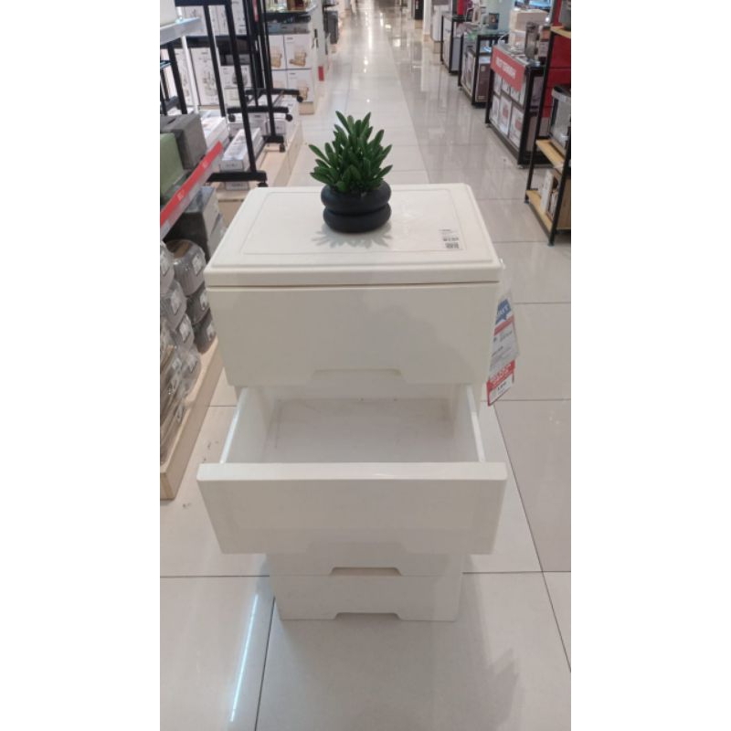 Jual Drawer 5 susun informa/lemari ivy informa/lemari putih informa ...