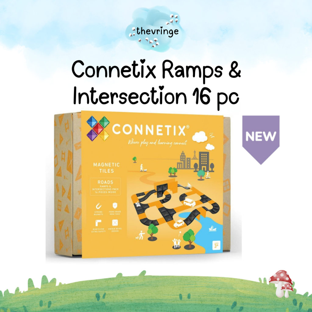 Jual Connetix Tiles Ramps & Intersections Pack 16 pc | Shopee Indonesia