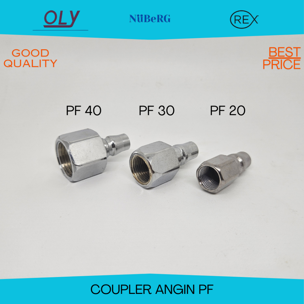 Jual PF 20 / PF 30 / PF 40 QUICK COUPLER KOMPRESSOR | Shopee Indonesia