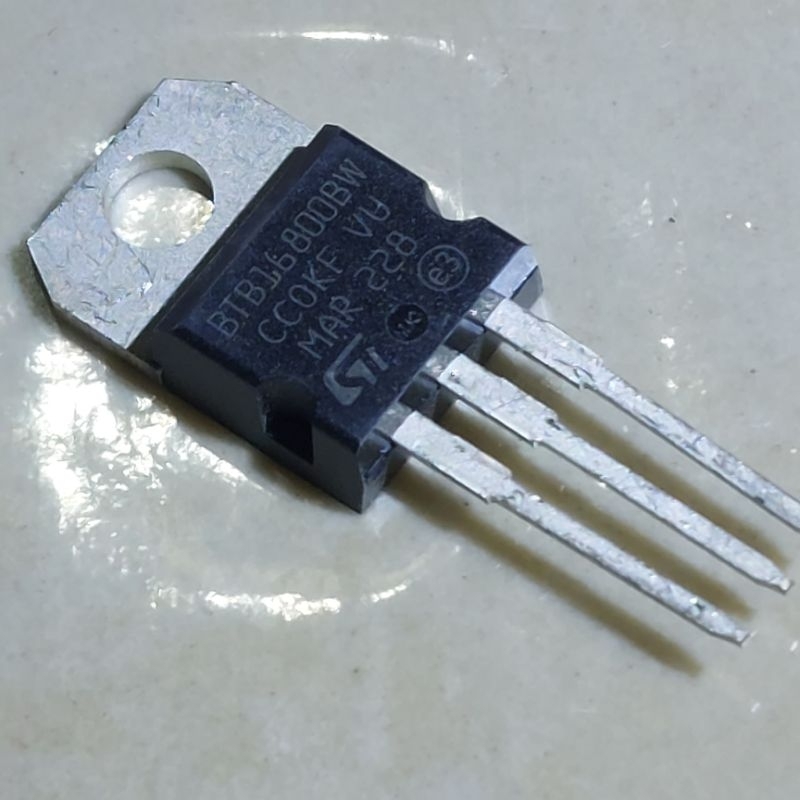 Jual BTB16-800BW BTB16 800BW Triacs Transistor BTB16800BW 16A 800V To ...