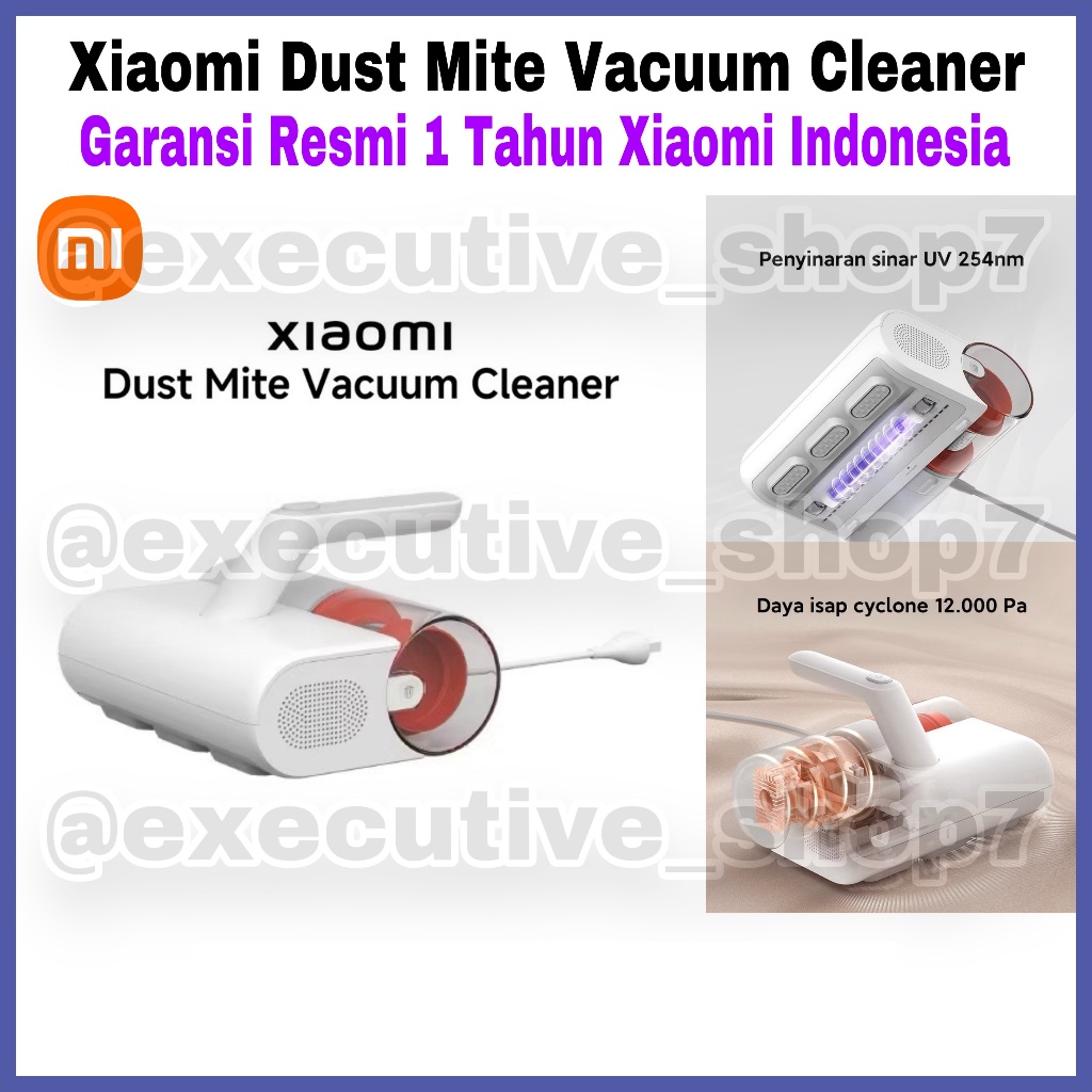 Jual Dust Mite Vacuum Cleaner - Garansi Resmi 1 Tahun Indonesia