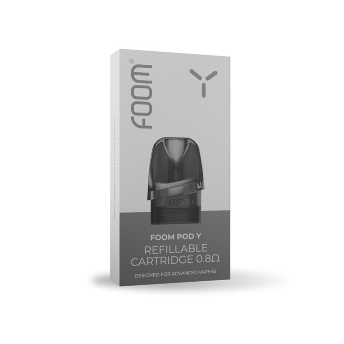 Jual Cartridge Foom Y 2ML 0.8 OHM 100% Authentic by Foom Lab Global ...
