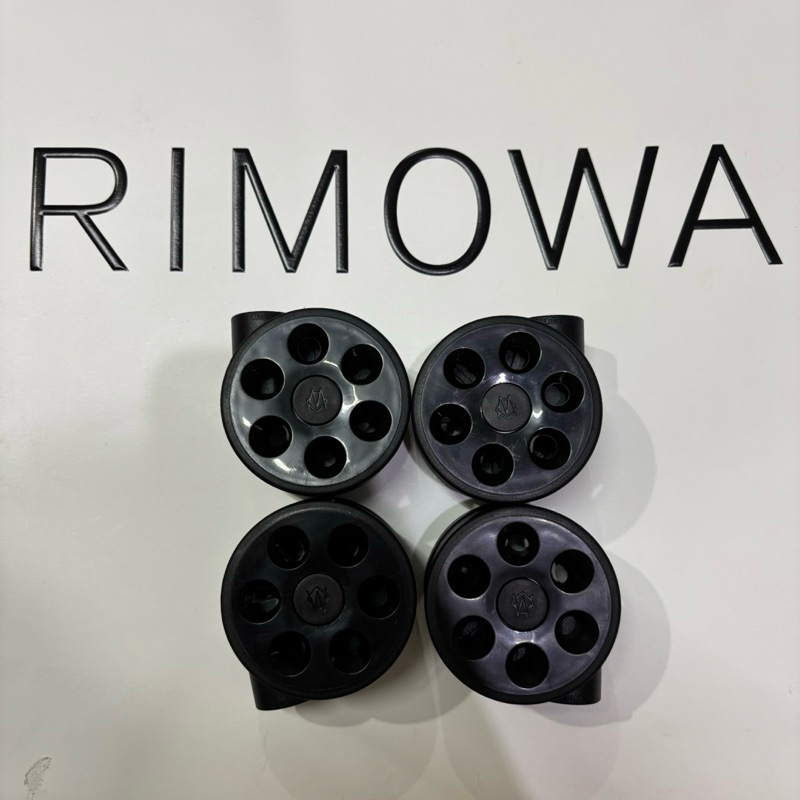 Jual 4 pcs rimowa wheel diameter 64mm roda rimowa besar black | Shopee ...