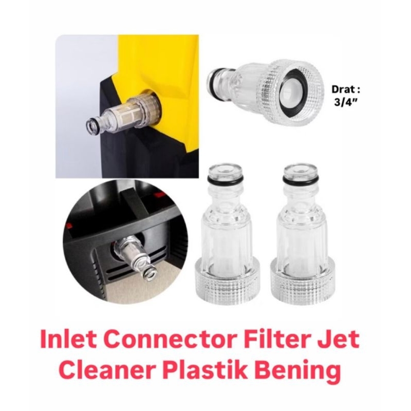 Jual inlet Input Filter Conector Jet Cleaner High Presure PLASTIK ...