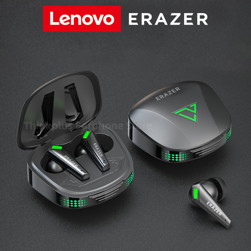 𝟭𝟬𝟬%𝗢𝗥𝗜 Lenovo ERAZER XT85PRO True Wireless Gaming Bluetooth Headset  TWS Earbuds With Mic No Delay Full Bass Noise Reduction Cancelling  Earbuds - Main Image